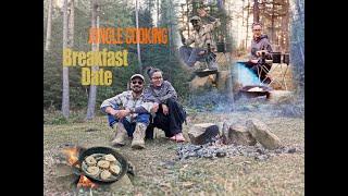 Our first Breakfast Date in Jungle after we became parents!  #rubinadilaik #abhinavshukla #outdoors