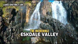 The incredible Eskdale valley, in the lake district uk