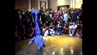 Bboy Sonny Tee & Battle Squad - Cypher Oslo (Norway) [04 March 1995]