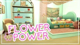 Flower Power || The Sims 4 Room Build