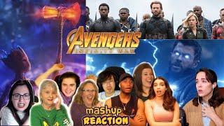 Avengers- Infinity War (2018) Movie Reaction - "Battle Of Wakanda" & THOR Returns! | Reaction Mashup