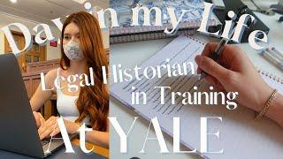 Day 2 @ Yale Law | A Legal Historian in Training | PhD Student Vlog