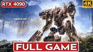 ARMORED CORE 6 Gameplay Walkthrough FULL GAME [4K 60FPS PC RTX 4090] - No Commentary