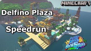 Minecraft Delfino Plaza Speedrun