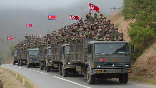 Brutal Ambush! Large North Korean and Russian Military Convoy Destroyed by Ukrainian Elite Forces