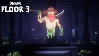 DOORS FLOOR 3 Update - New BOSS GROUNDSKEEPER gets his SCYTHE BACK [Gameplay 18]