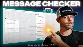 AI Message Checker Flow Tutorial feat Chatbot Builder AI (Shorter Version)