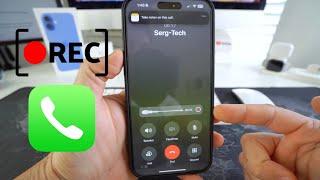 How To Record Phone Calls! | iPhone 16 & 16 Plus