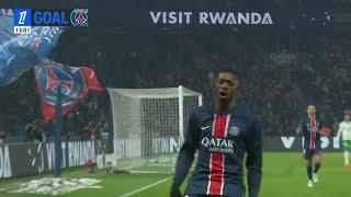 Ousmane Dembele Goal - PSG vs Saint-Etienne (2-1), Goals Results and Extended Highlights-2025