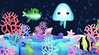 Lullabу and Calming Undersea Animation  Baby sleep music  Soothing fishes 