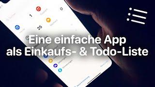 Wie ich die Apple Erinnerungen App nutze