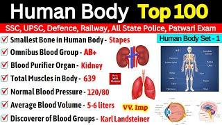 Biology Human Body | Science Gk | Human Body System | Human Body Questions | Human Body MCQ