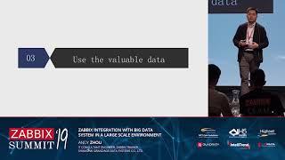 Andy Zhou - Zabbix integration with big data system in a large scale environment