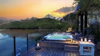 Cozy Sunset Ambience & Luxury Lake House - Balcony Jacuzzi Experience