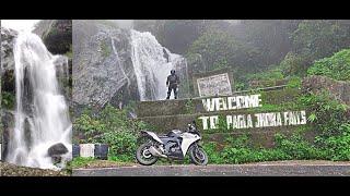 Pagla Jhora Falls main karlia mountain climbing  #subscribe @BJDRIDER