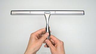 HIWARE All Purpose Stainless Steel Shower Squeegee Unboxing