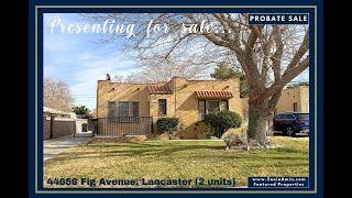 44656 Fig Avenue, Lancaster 2 units