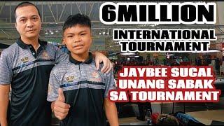 JAYBEE SUCAL UNANG SABAK SA SINGLES TOURNAMENT 6MILLION