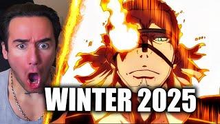 Top 10 Most Anticapated Anime of Winter 2025 (REACTION)