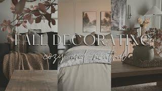 FALL DECORATE WITH ME 2024 | Fall decorating & styling ideas