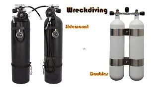 Sidemount or Backmount for Wreckdiving