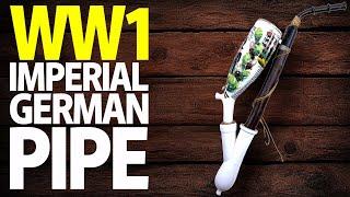 WW1 Imperial German Traditional Ceramic Pipe History | Antique Military Collectibles | WWI Artifacts