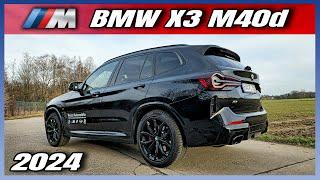 BMW X3 M40d | 340 PS | Diesel | Besser als der Benziner? | Über 1.000 km Reichweite