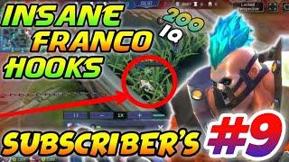 INSANE FRANCO HOOKS MONTAGE #9 ft. SUBSCRIBERS | #GamEnTrix | MOBILE LEGENDS