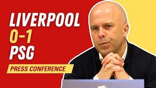 LIVERPOOL 0-1 PSG (1-4 PENALTIES) | Arne Slot Press Conference