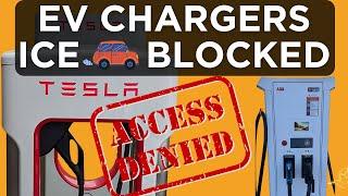 Access Denied - ICE Blocked EV Fast Chargers