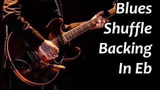 Blues Shuffle Backing Track in Eb