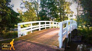 Peaceful Morning Walk in the Garnison Fortress Park  Loviisa, Finland