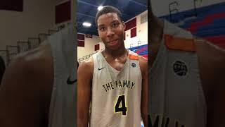 2019 Myron Gardner (The Family/Detroit Loyola) talks to The D Zone after his HUGE performance