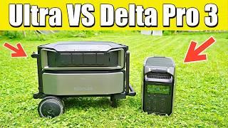 The Better Home Backup?  Delta Pro 3 VS Delta Pro Ultra