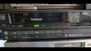 Working on Sony Betamax video recorders