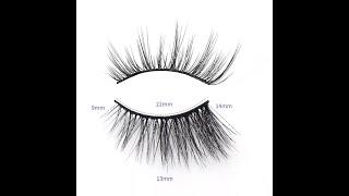 Faux Mink Natural Half Lashes