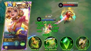 NEW OP ANGELA GREEN HEAL SHIELD BUILD THAT CAN DESTROY EVERYTHING!..