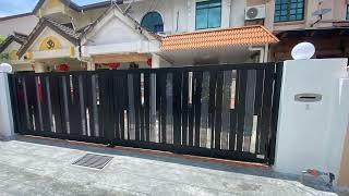 FULLY ALUMINIUM TRACKLESS AUTO GATE SYSTEM