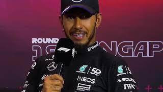 Singapore GP *POST QUALIFYING* Press Conference w/ Lando, Max & Lewis | F1 2024 Singapore Grand Prix