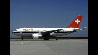 SwissAir 620 - Airbus A310  Zürich - Milano