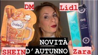 NOVITÀ D’AUTUNNO DM, LIDL, ZARA, SHEIN