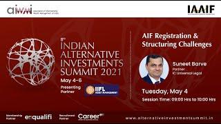 IAIS21- AIF Registration & Structuring Challenges #investment #aiwmi #finance #education