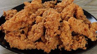 Secret for the Best Crispy Fried Chicken Recipe with Basic Ingredients