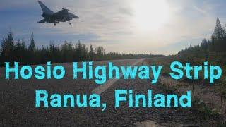 Finnish NATO Aircraft Highway Operations - BAANA F-35 F/A-18 Eurofighter Typhoon Ranua Airailimages