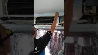 DIY Air con chemical clean