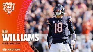 Caleb Williams on win vs. Panthers, the week ahead | Chicago Bears