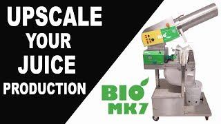 BIO Mark 7 Commercial Cold Press Juicer 70 - 100 Litres Per Hour