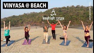 Advance Vinyasa @ Beach | Thank you Kashish Yoga | Goa | Anatomical Explanation