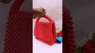 beaded bag #ghana #shorts #madeinghana #fashion #usa #ayaabacreation #beads #beaded #beadedbag #no1
