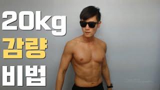 20kg 다이어트 성공 스토리 (의지박약을 위한 방법)